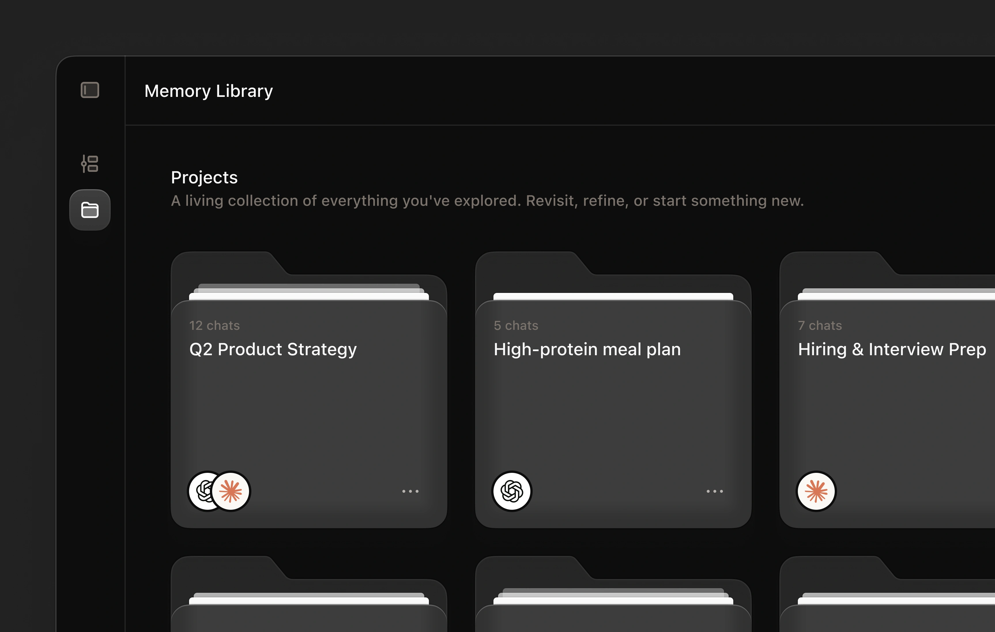 Automatic grouping screenshot